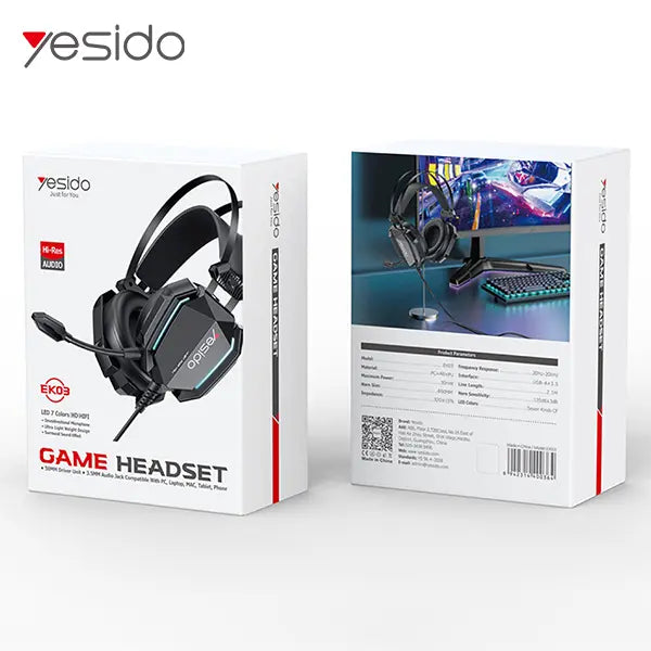 Yesido EK03 Gaming Headphone Yesido EK03 Gaming Headphone